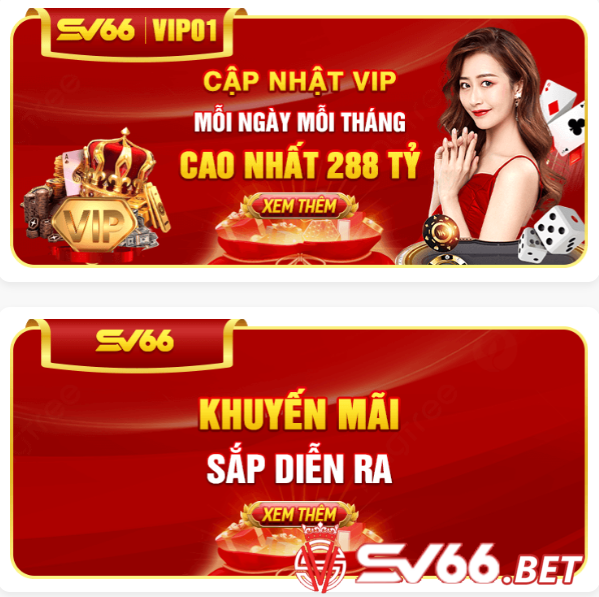 Khuyến mãi SV66 cho VIP